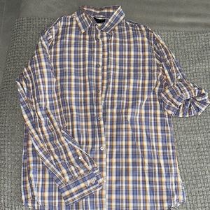 Banana Republic plaid cotton shirt
